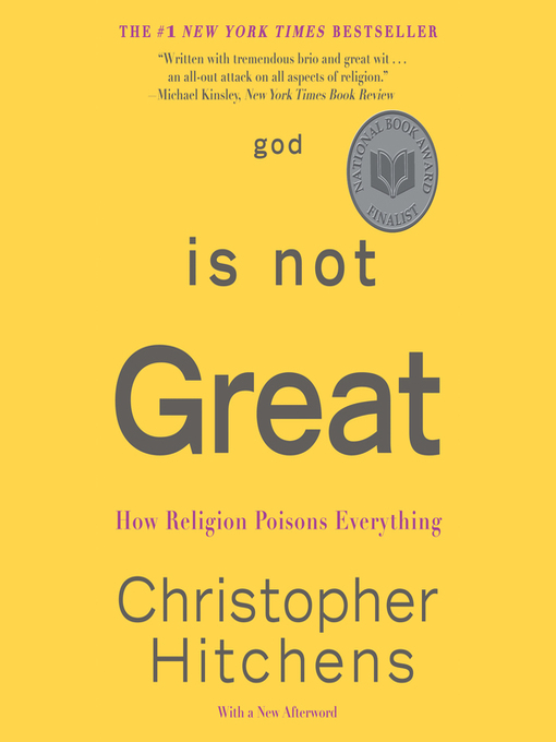 god is not great by christopher hitchens